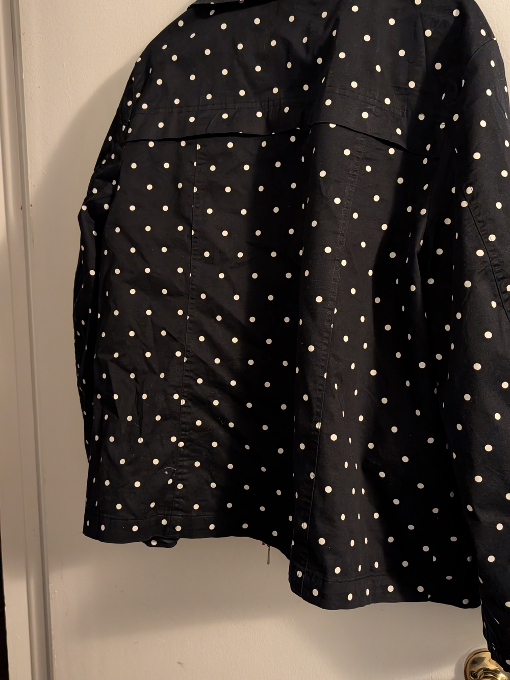 Studio Works Black Jacket with Cream Hanger Accent Size XL - Picture 9 of 10